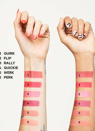 Milk makeup mini lip + cheek werk универсальный мини-средство кремовые румяна+помада kiko mac