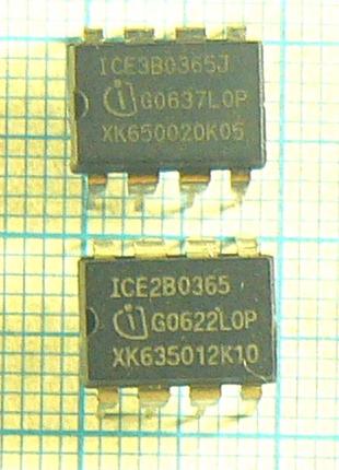 Ice2b0365 dip8 шим контролер 650v 67w 67khz 0.45ohm