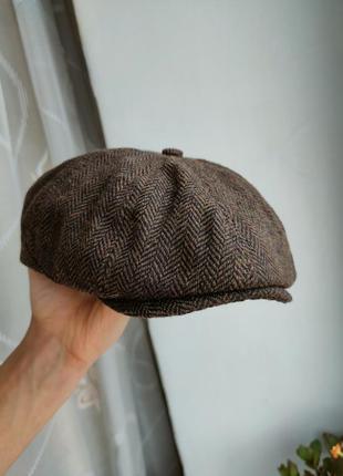 Кепка восьмиклинка heritage traditions кашкет картуз хулиганка жиганка stetson harris tweed
