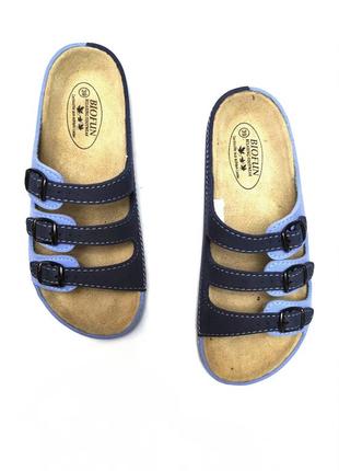 Шлепки с анатомической стелькой  biofun relaxing footwear  германия /10733/