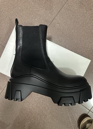 Ботинки натуральная кожа miraton