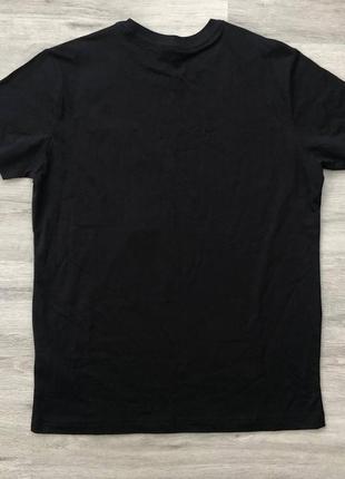 Чорна футболка diesel, розмір m5 фото