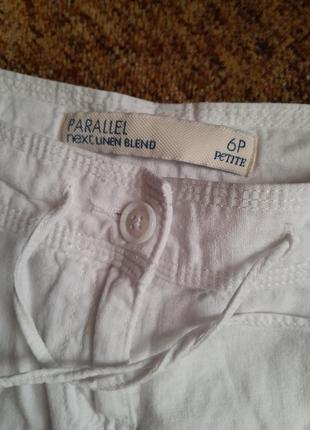 Легкие фирменные штанишки лен2 фото