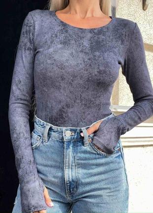 Боді жіночий з вирізом для пальця / боді турецький рубчик варьонка / боді жіночі...