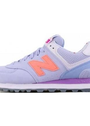 Женские кроссовки new balance 574 blue - nz012