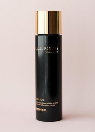 Омолоджуюча емульсія з стовбуровими клітинами medi-peel cell toxing dermajours emulsion 150 ml