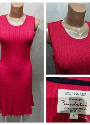 Эстетическое платье качественного состава в косичке шведского бренда bondelid