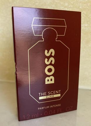 Пробник boss the scent elixir