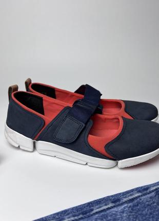 Кожаные кроссовки clarks Англия