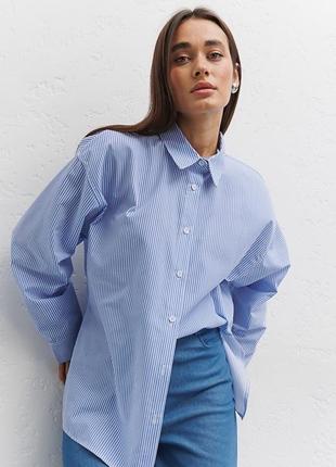 Трендова сорочка в смужку massimo dutti