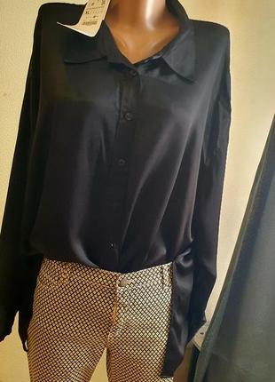 Продам блузи zara, в чорному кольорі, розмір xl і xxl6 фото