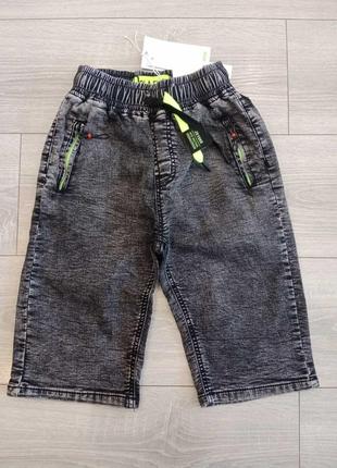 Шорти дитячі джинсові детские шорты бриджи джинсовые 140-1802 фото