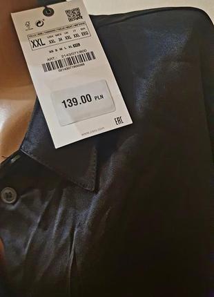 Продам блузи zara, в чорному кольорі, розмір xl і xxl2 фото