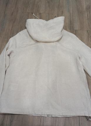 Легка льняна куртка без підкладки cecil8 фото