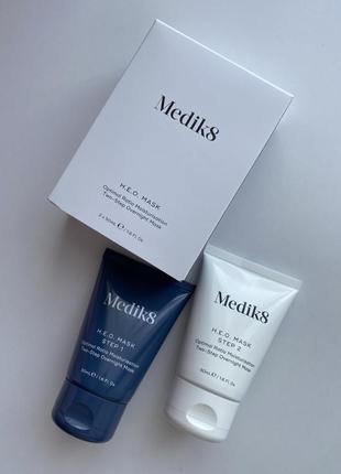 Двухэтапная ночная маска для оптимального увлажнения medik8 h.e.o mask