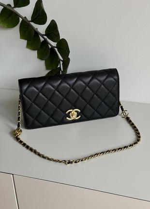 Сумка в стилі chanel premium, жіноча шкіряна сумка, женская кожаная сумка