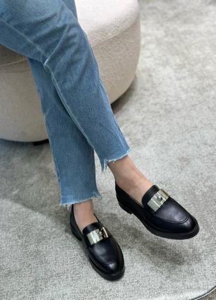 Лоферы в стиле hermes