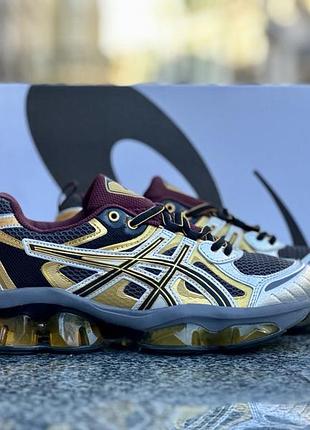 Кроссовки мужские asics gel-quantum kinetic gold silver