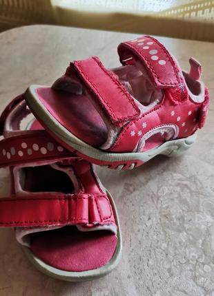 Детские сандалии smile на девочку в хорошем состоянии, размер 22