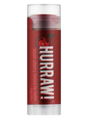 Бальзам для губ black cherry hurraw