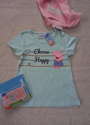 Футболки для дівчинки, peppa pig 5
