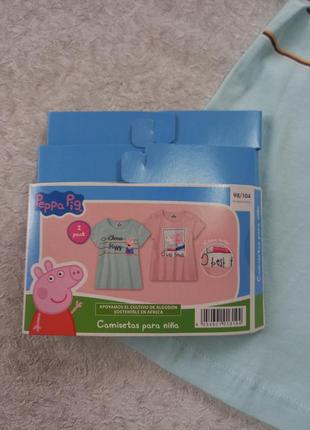Футболки для дівчинки, peppa pig 6