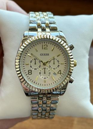 Хит! женские часы guess комбинированного цвета3 фото