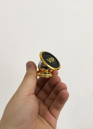 Тримач телефона на магніті hol-ct690 vip xh-817 gold magnet2 фото