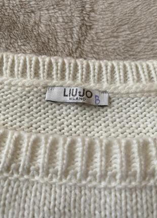 Liu jo свитер с шерсти лана4 фото