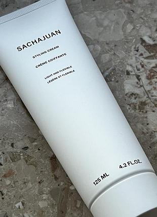 Крем для укладки с эффектом шелка и термозащиты волос sachajuan styling cream 125 olaplex