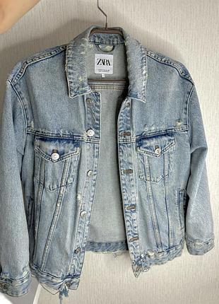 Куртка джинсова zara