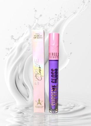 Supreme gloss "frosting for dinner" jeffree star cosmetics