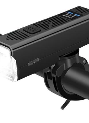 Велофара с сигналом waterproof mt-007-t6 450lum 18650 с выносной кнопкой