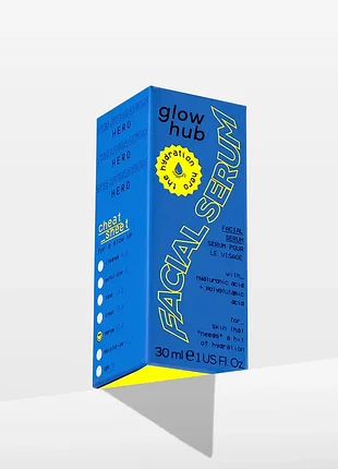 Інтенсивна зволожуюча сироватка glow hub hydration hero serum 30 мл pixi bioderma6 фото