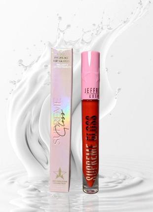 Supreme gloss "red affair "jeffree star cosmetics1 фото