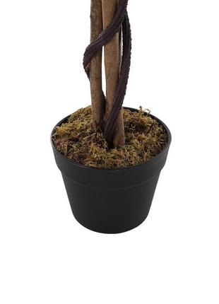 Розовая бугенвиллия цветущее дерево искусственное комнатное растение в черном горшке,...