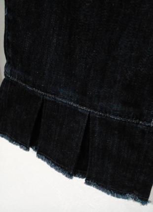 Летние укороченные джинсы с рюшами cambio3 фото