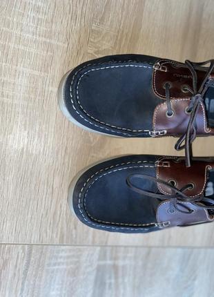 Кожаные туфли, лофер rushu, в идеале 43 размер7 фото