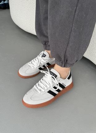 Кросівки adidas spezial grey black gum5 фото