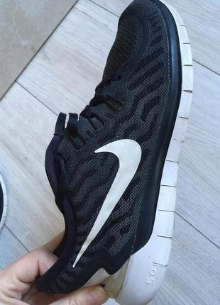 Nike free 5.0 run кросівки бігові чорні оригінал 38 розмір3 фото