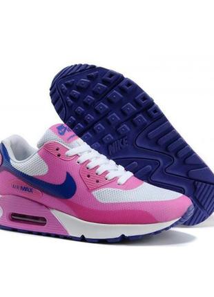 Жіночі синьо-рожеві кросівки nike air max hyperfuse-nh005