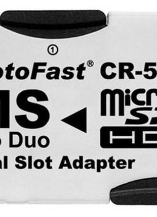 Перехідник з microsd на sony memory stick pro duo (cr-5400)