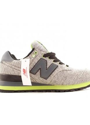 Женские кроссовки new balance grey 574 - nz027