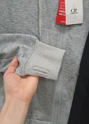 C.p. company zip hoodie