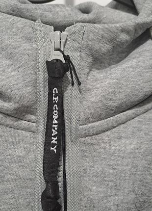C.p. company zip hoodie