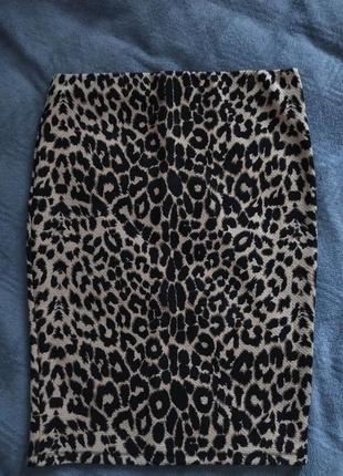 Крутезна леопардова юбка