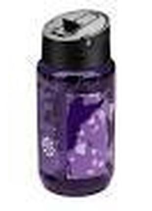 Пляшка nike tr renew recharge straw bottle 16oz чорний, фіолетовий уні 473 мл