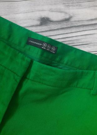 Брюки штаны коттон яркая зелень.6 фото