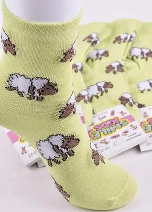 Носки на девочку, тоненькие носки р.18-20