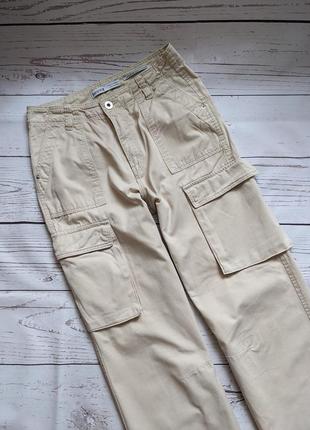 Карго брюки, с карманами брюки от bershka5 фото